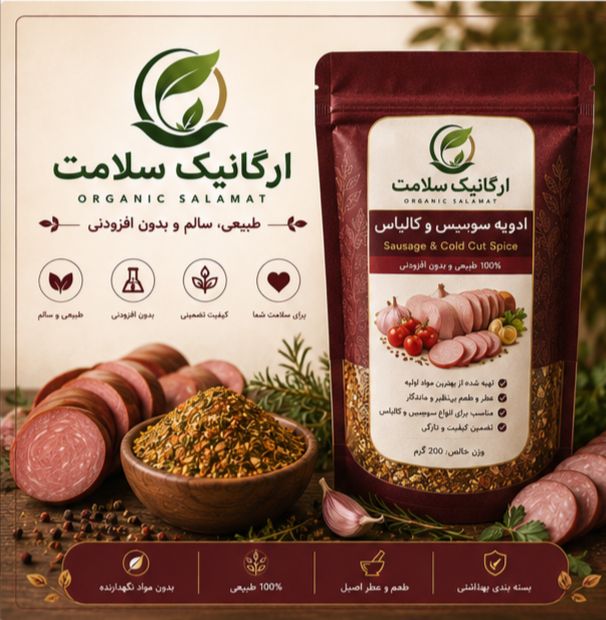 ادویه سوسیس و کالباس سلامت